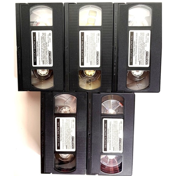 The Lucy Show Collector Series VHS 5 Pack 1999 Starring Carol Burnett and Actors - Picture 5 of 5